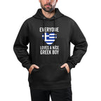Greece - Everyone Loves A Nice Greek Boy Layering Staple Hoodie