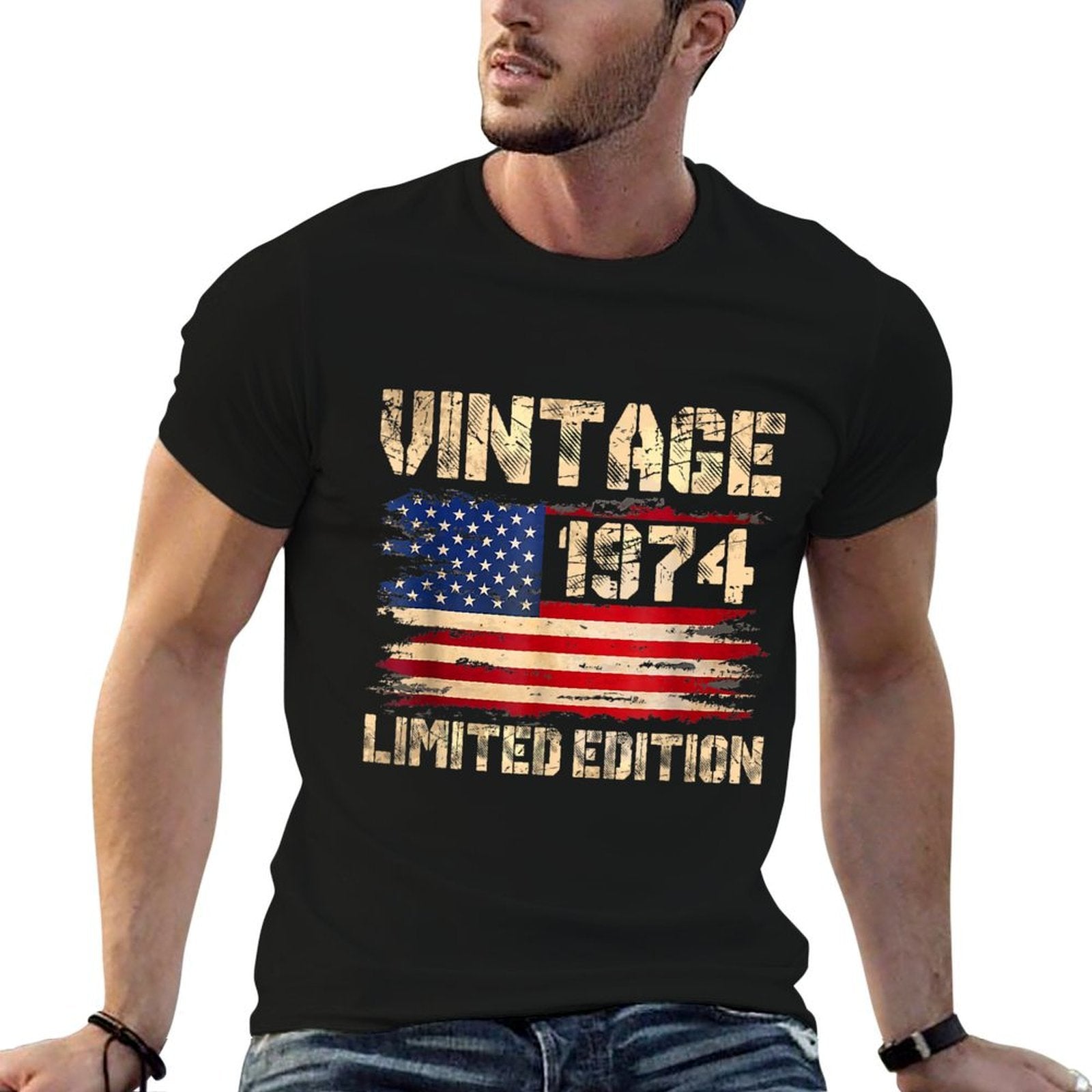 50 Year Old Vintage 1974 Limited Edition 50th Birthday Comfortable T-Shirt