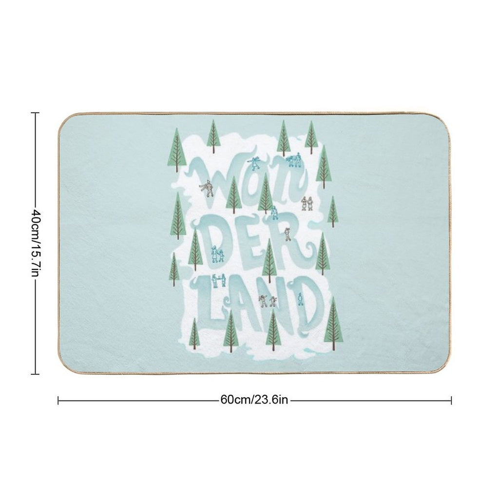 Wonderland  Easy To Clean Bath Mat