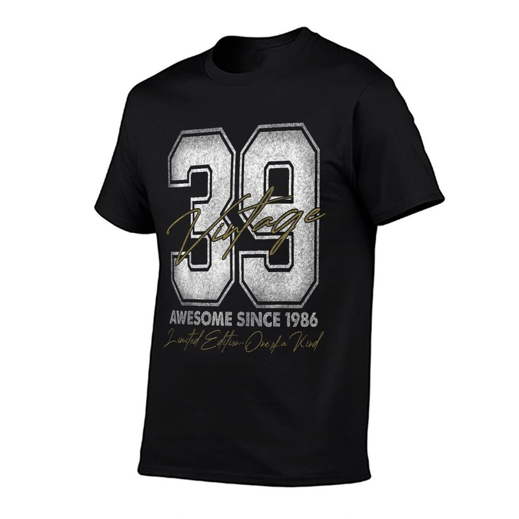 39 Year Old Gifts Vintage 1986 Limited Edition 39th Birthday  Polyester Blend T-Shirt