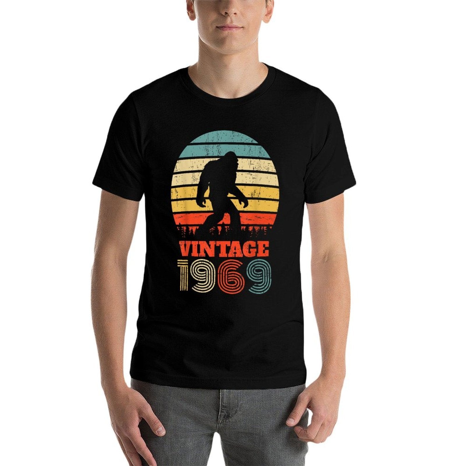 50 Years Old 1969 Vintage 50th Birthday Bigfoot  Quick-drying T-Shirt