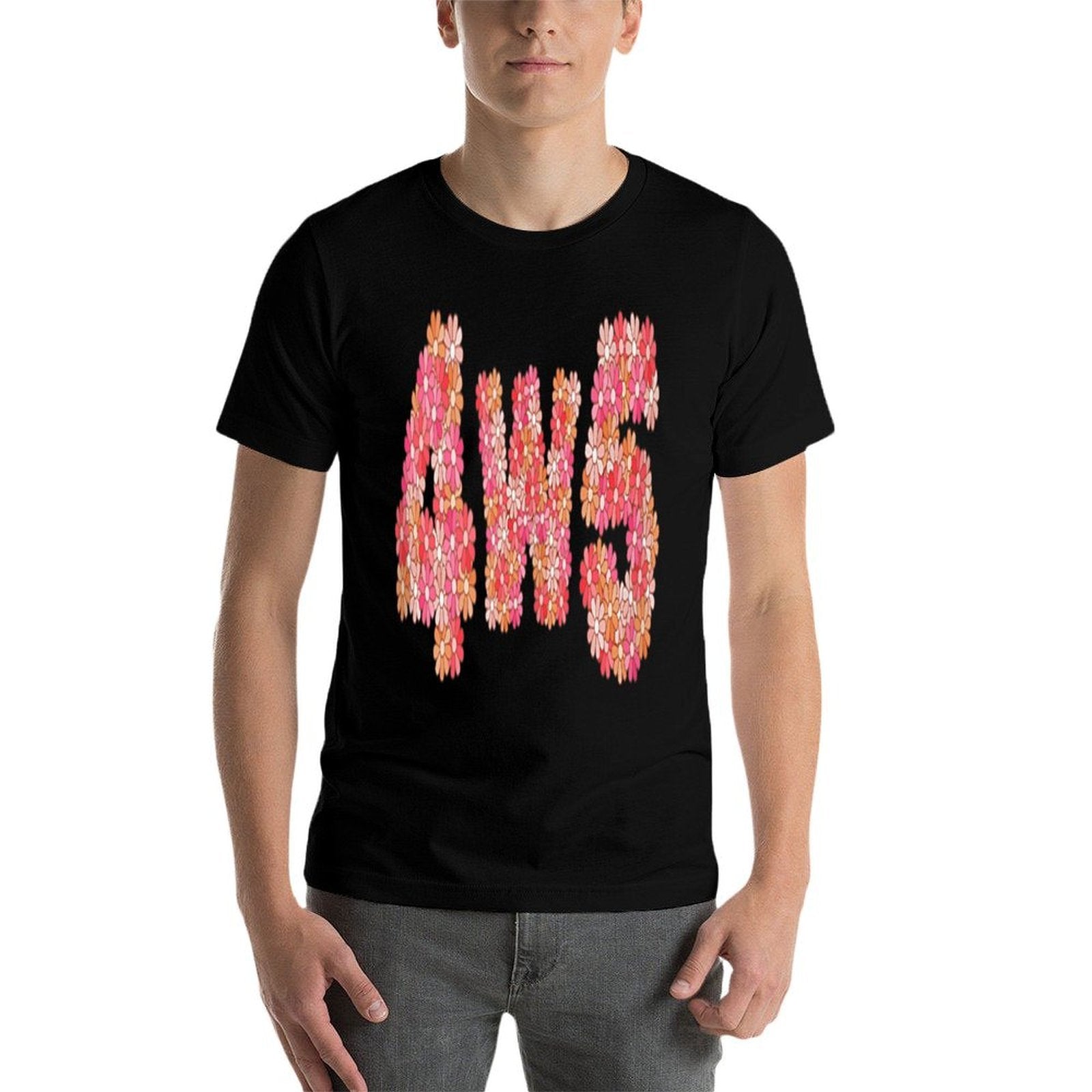 Enneagram 4w5 Type 4 Wing 5 Individualist Romantic Daisies  Tagless Design T-Shirt