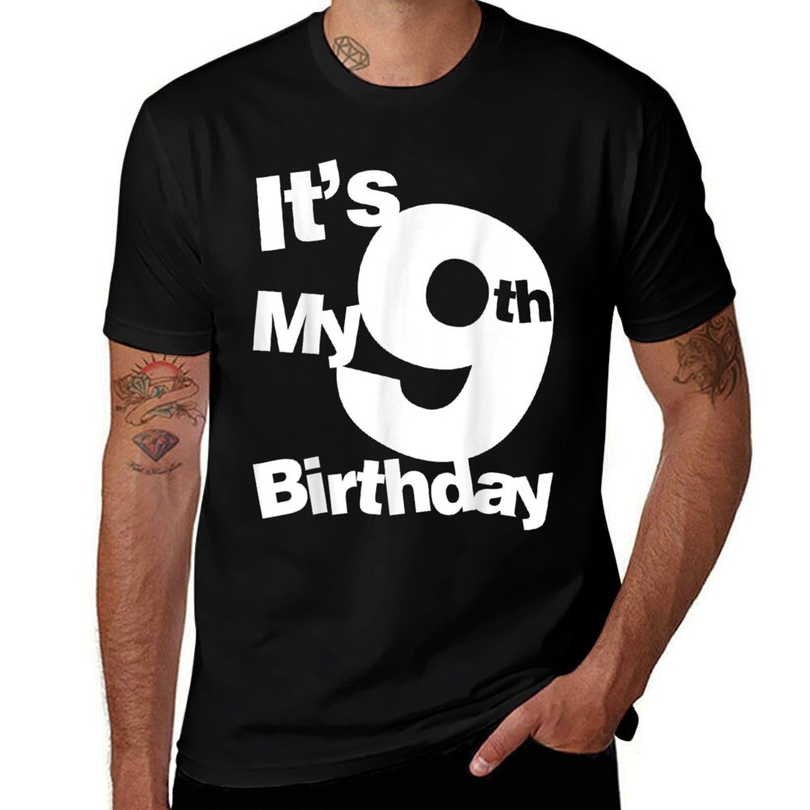 9th Birthday - It's My 9 Year Old  Soft T-Shirt