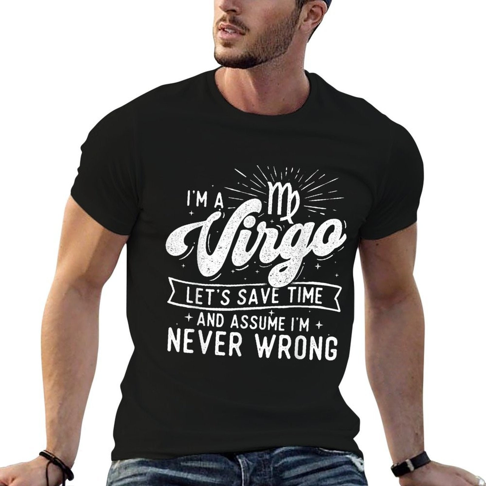 I'm A Virgo - Birthday Zodiac Sign Horoscope Astrology  Relaxed-fit T-Shirt