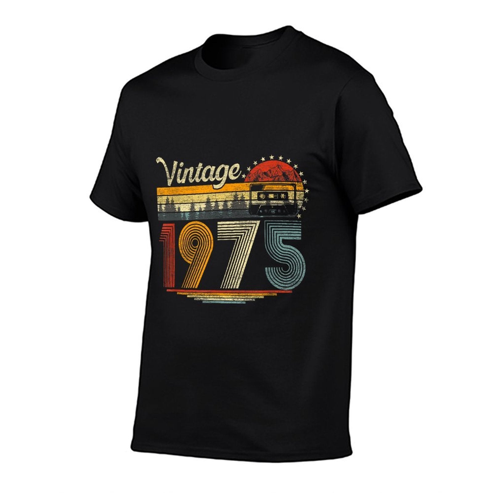 50 Years Old Gifts Vintage 1975 Cassette Tape 50th Birthday  Affordable Price T-Shirt