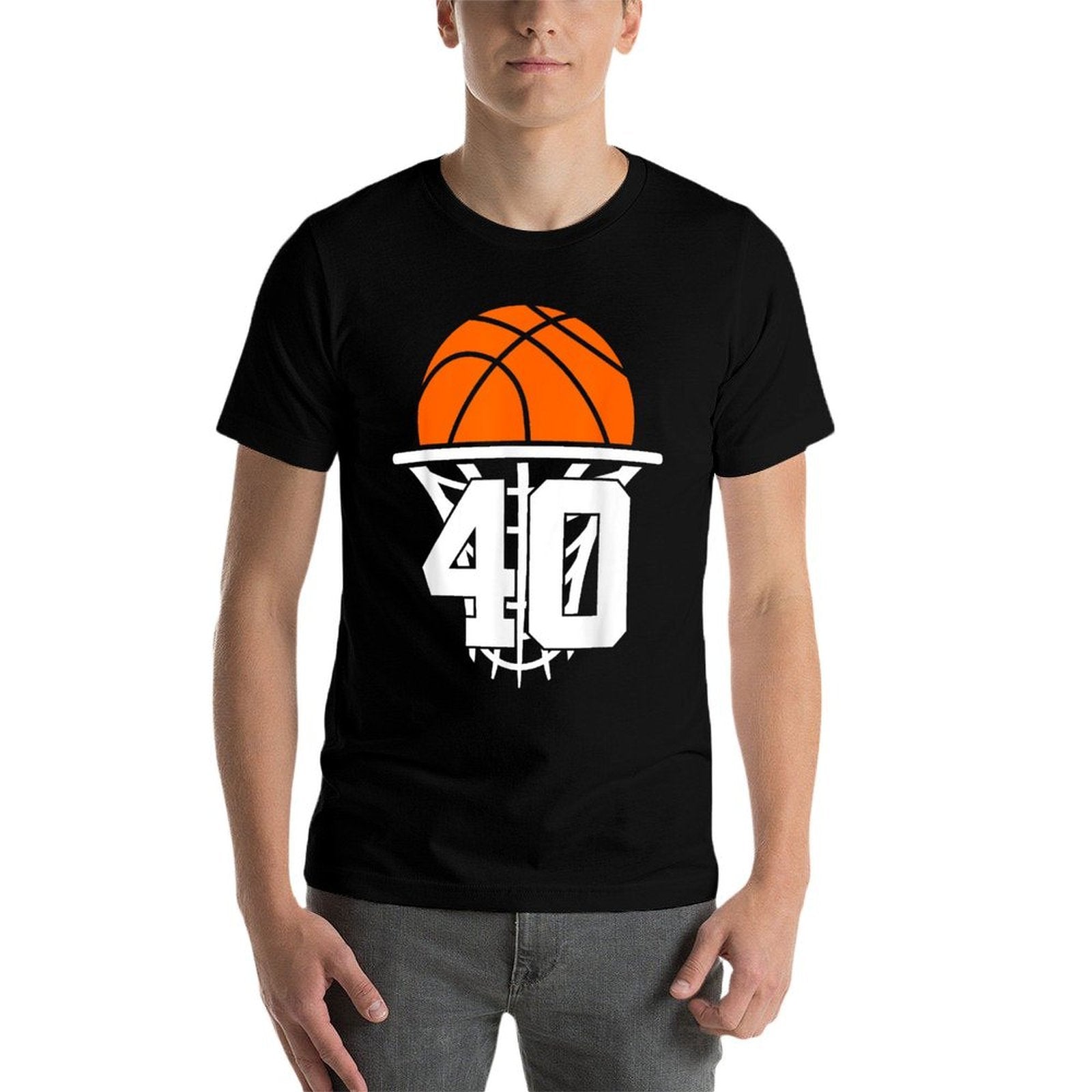 40 YEARS BASKETBALL 40TH BIRTHDAY  Quick-drying T-Shirt