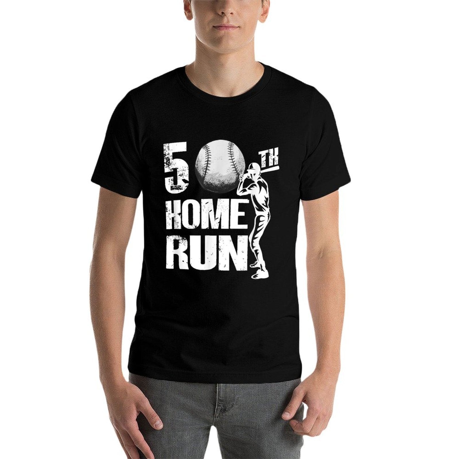 50 Years Old Vintage Baseball 50th Birthday  Lightweight T-Shirt