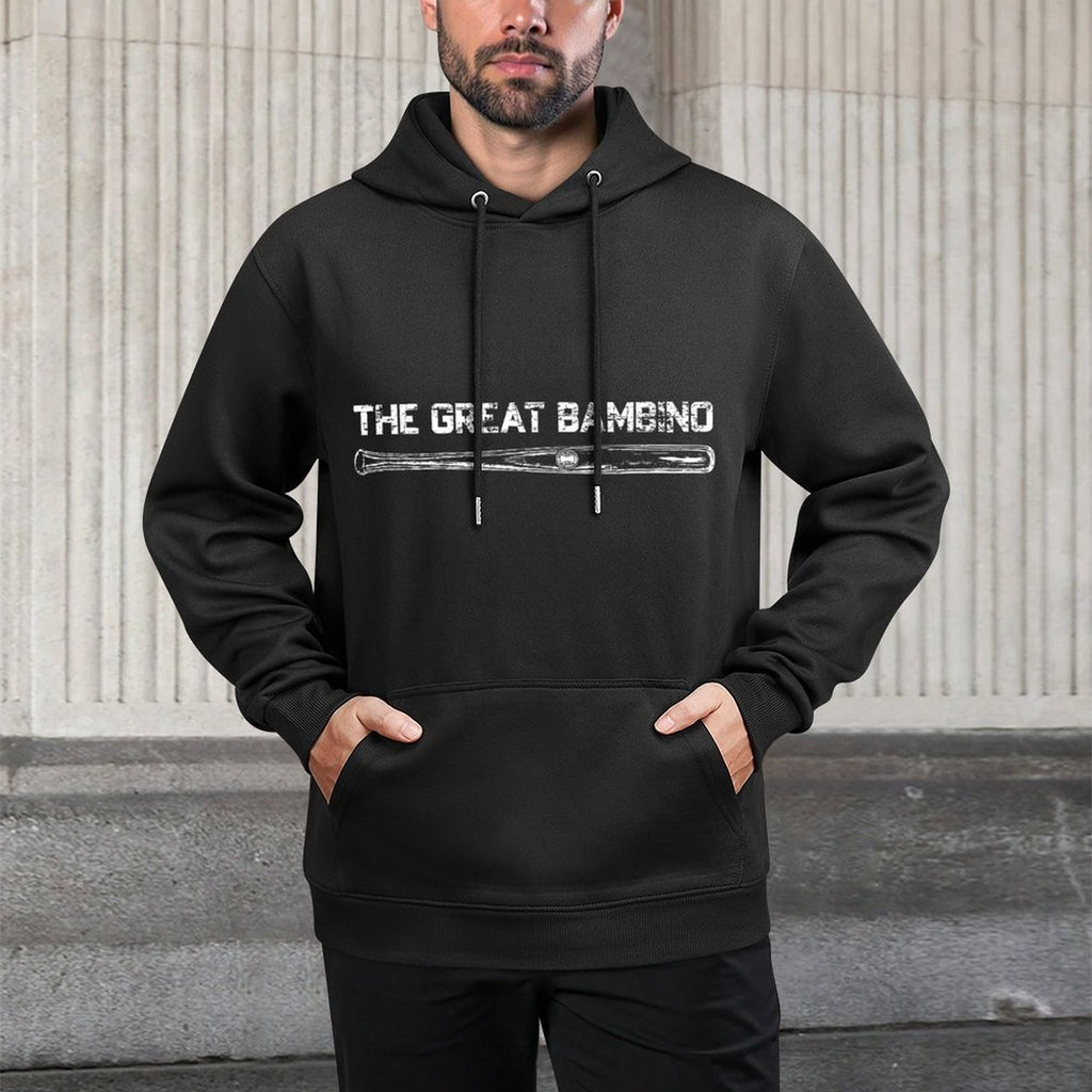 The Great Bambino Baseball Legend Sports Gift Light Pilling-Resistant Hoodie