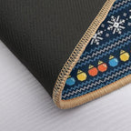 Christmas Narwhals  Versatile Bath Mat