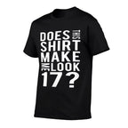 17 Years Old Funny 17th Birthday Party T Gift  Breathable T-Shirt