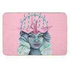 Tsuru Origami Girl  Multi-Purpose Bath Mat