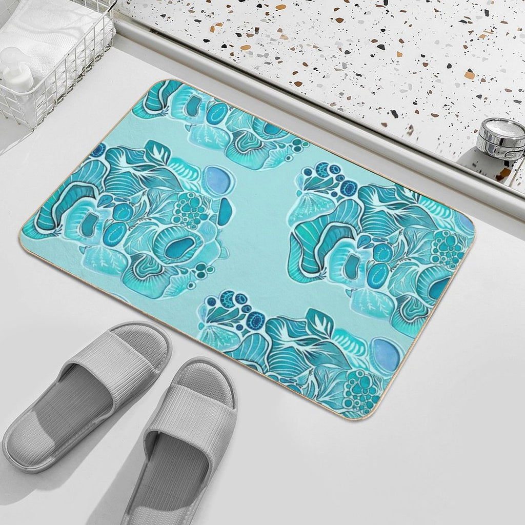 Undulate  Odorless Bath Mat