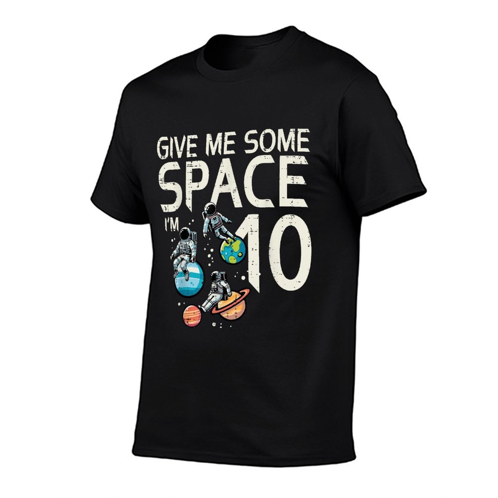 10th Birthday Astronaut Give Me Space 10 Bday Boys Girls Kid  Odor-resistant T-Shirt