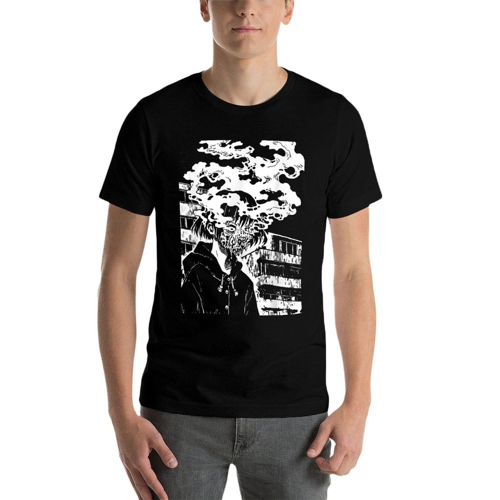 Horror Anime Manga  Japan Japanese Creepy Kawaii Goth  Wrinkle-resistant T-Shirt