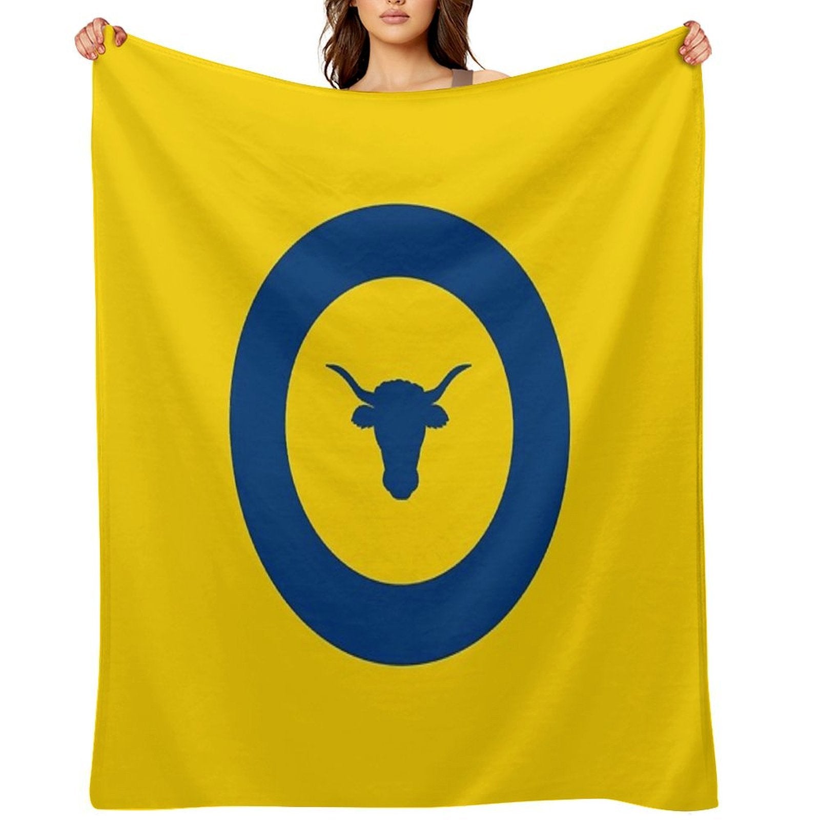 Oxford U's Retro Mod Roundel Multi-functional Throw Blanket