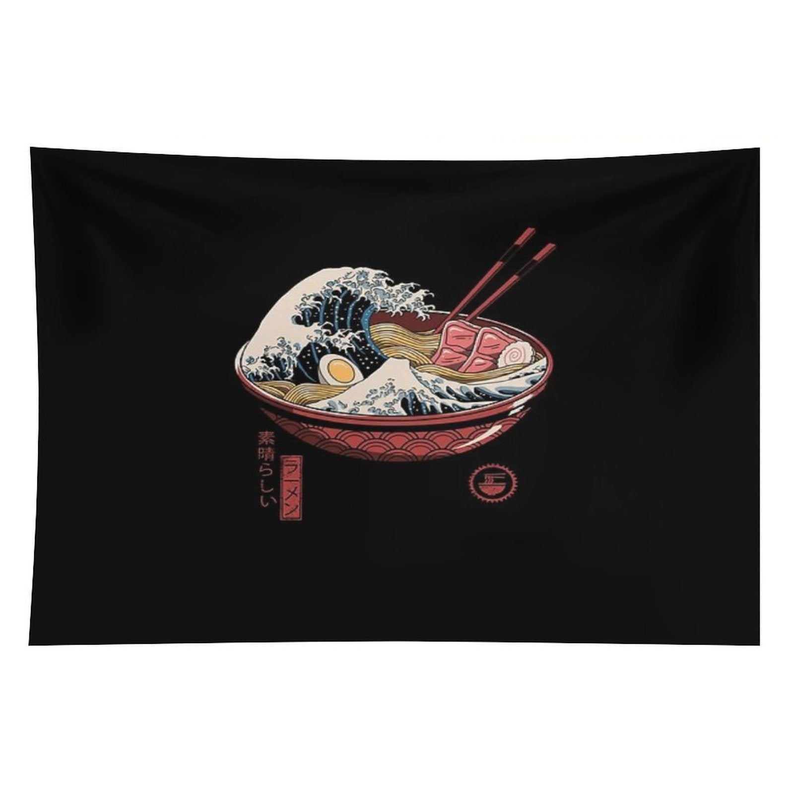 Great Ramen Wave Tapestry