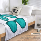 UNCW Hawk Yeah Triple Sunglasses Machine-washable Throw Blanket