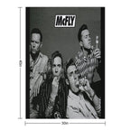 McFly Poster Easy Care Throw Blanket