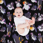 Penguin Day - Namedark Lightweight Throw Blanket