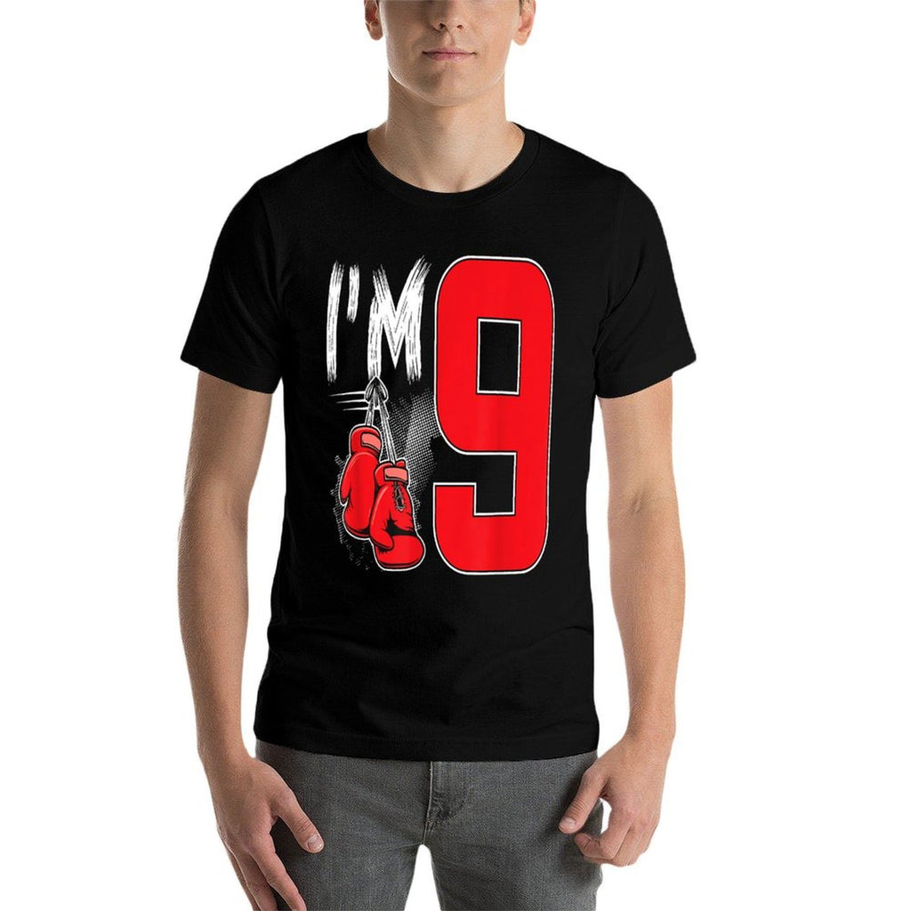 9th Boxing Birthday Party Nine Year Old Boxer Birthday  Breathable T-Shirt