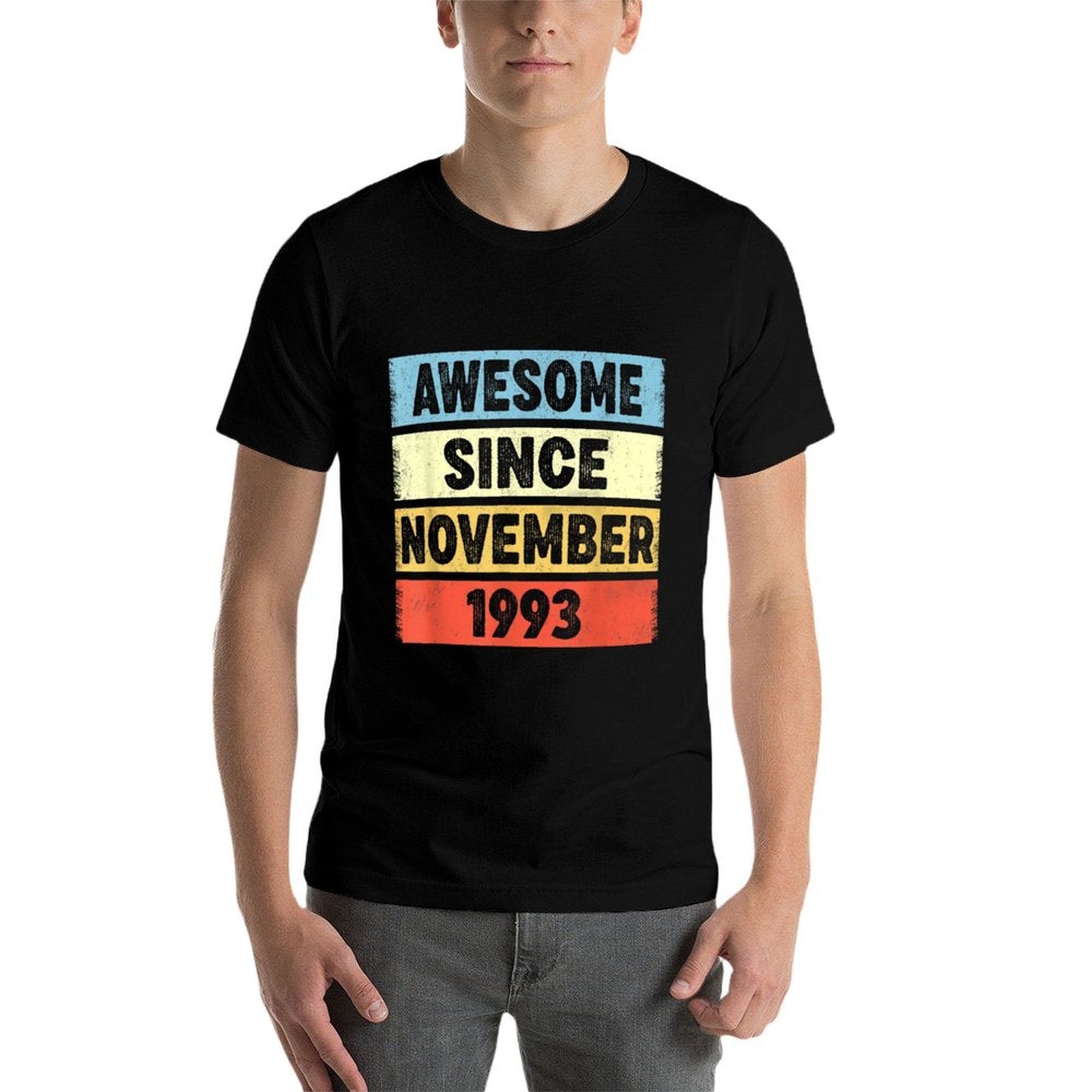 30 Years Old Awesome Since November 1993 30th Birthday  Odor-resistant T-Shirt