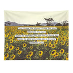 Jeremiah Sunflowers Tapestry