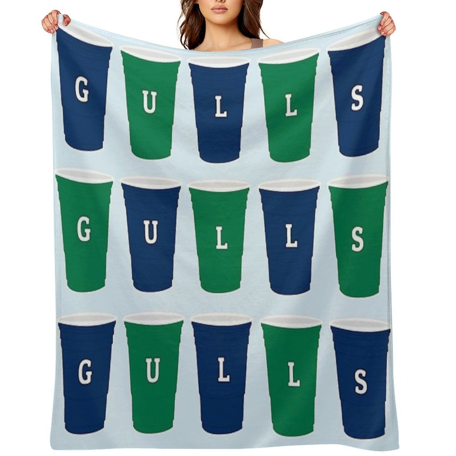 Endicott Gulls Tapestry Premium Throw Blanket