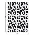 Cow Print Durable Throw Blanket