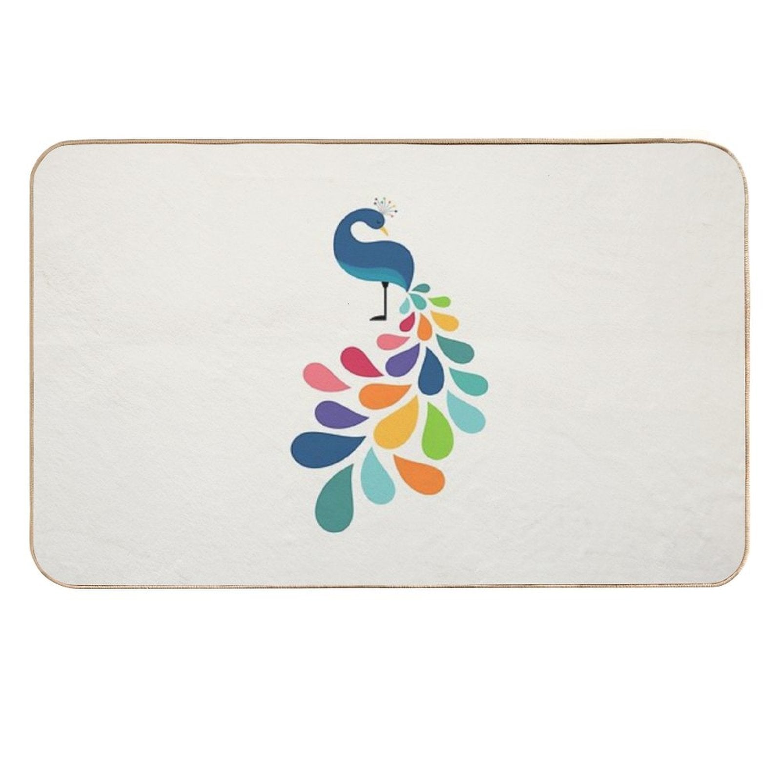 Dreamy Petal  Repositionable Bath Mat