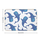 Marokintana - Whale Shark I  Stain-Proof Bath Mat