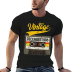 December 1998 21st Birthday Vintage Cassette  Soft T-Shirt