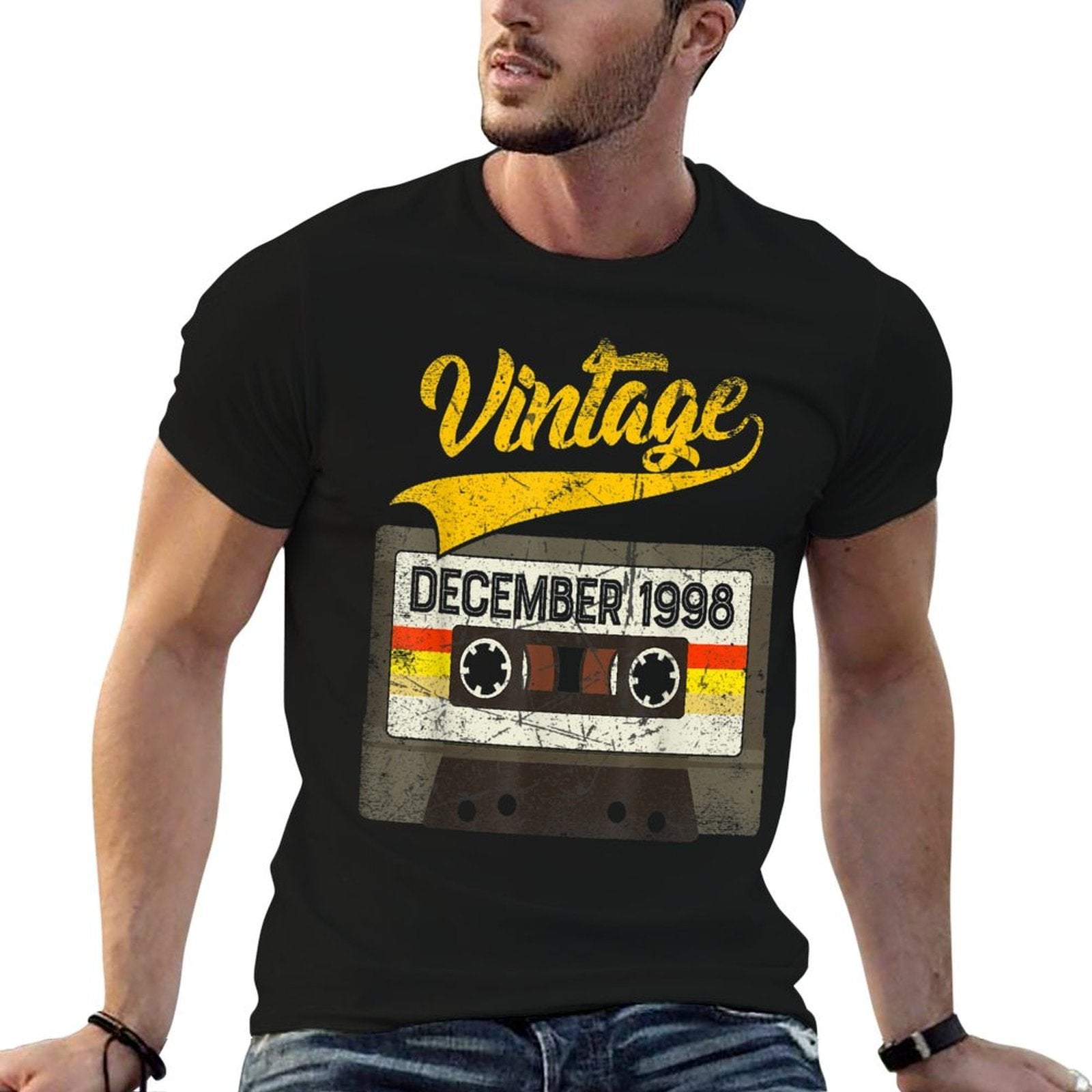 December 1998 21st Birthday Vintage Cassette  Soft T-Shirt
