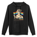 More Pride Less Prejudice Pride Month LGBTQ Gay Lesbian Unisex Design Hoodie
