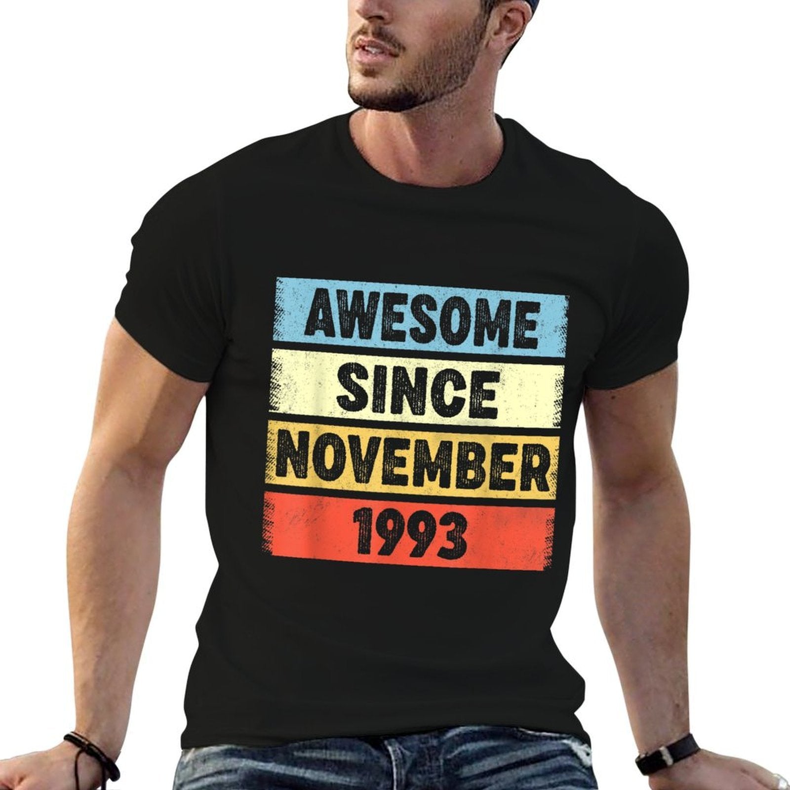 30 Years Old Awesome Since November 1993 30th Birthday  Odor-resistant T-Shirt
