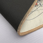 Rock&roll  Pet-Safe Bath Mat