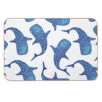 Marokintana - Whale Shark I  Stain-Proof Bath Mat