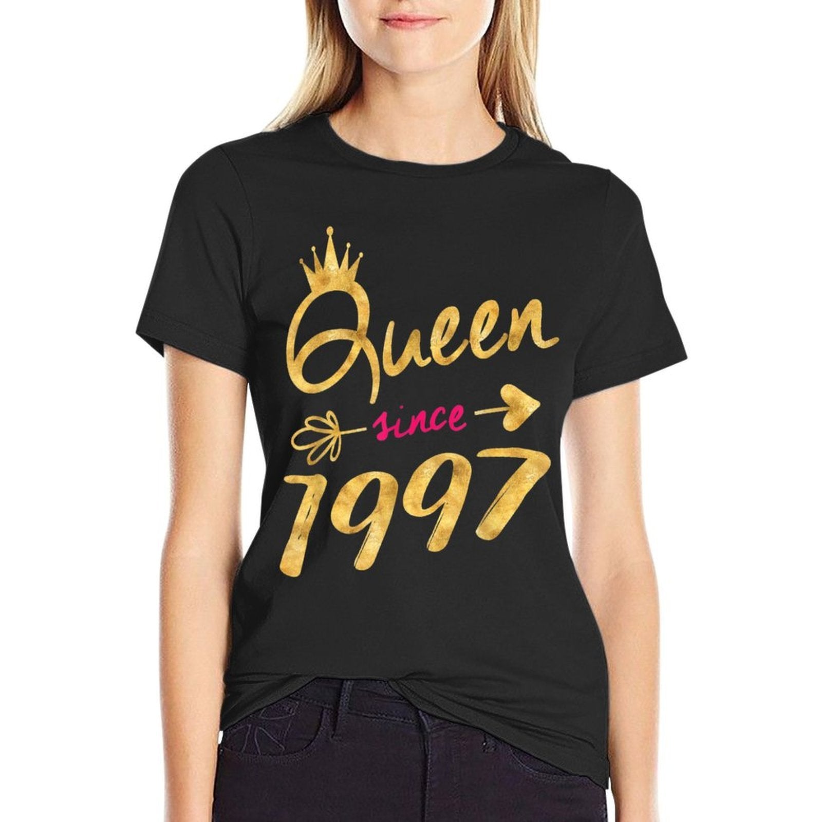 21st Birthday Party Outfit Giftss for Queens  Durable T-Shirt
