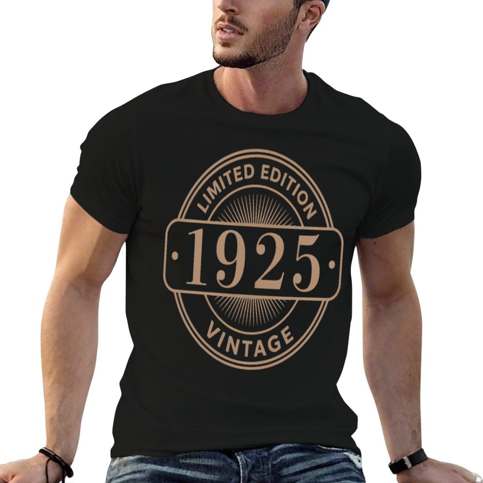 100 Years Old Vintage 1925 100th Birthday Classic  Graphic-printed T-Shirt