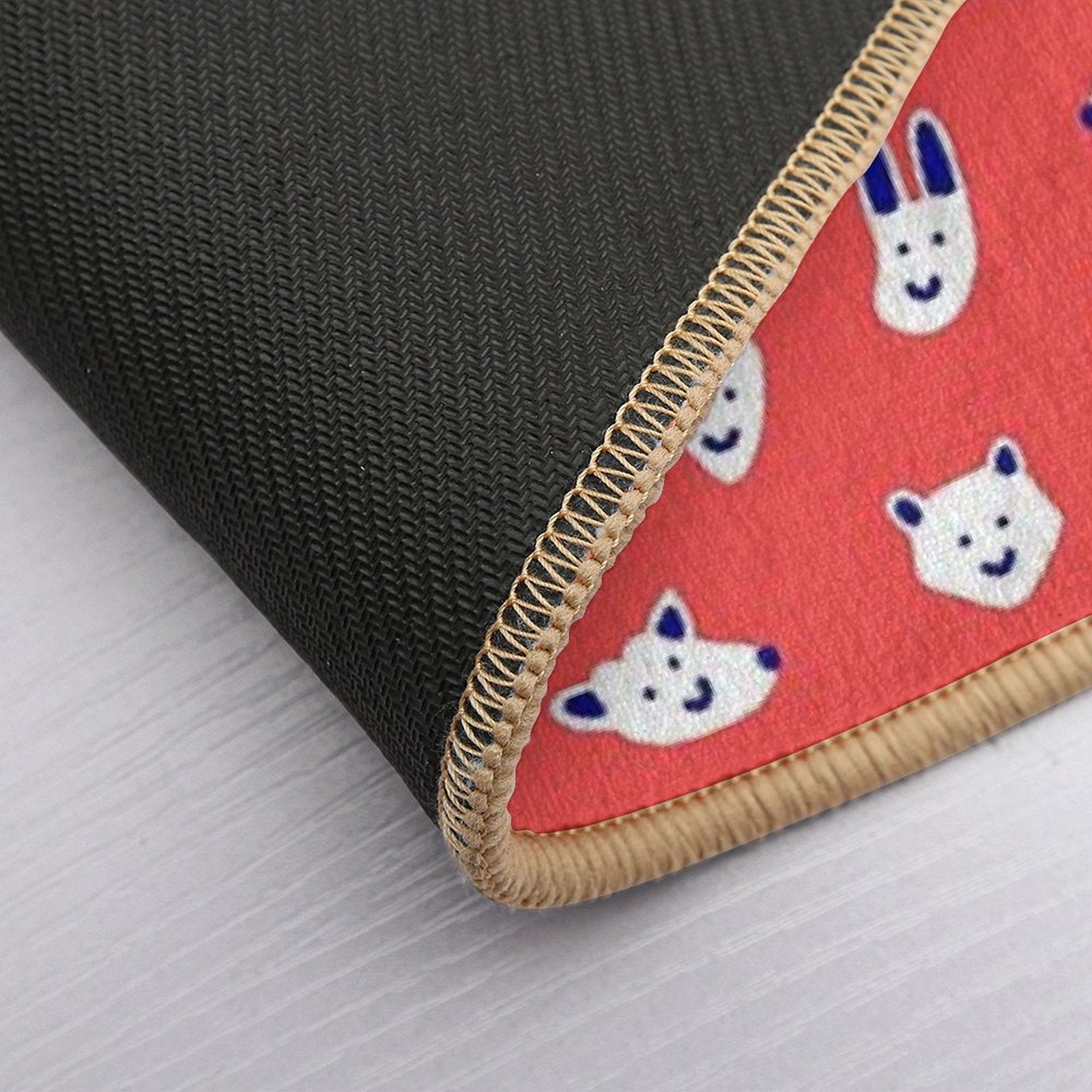 Cuties in Red  Anti-Trip Bath Mat