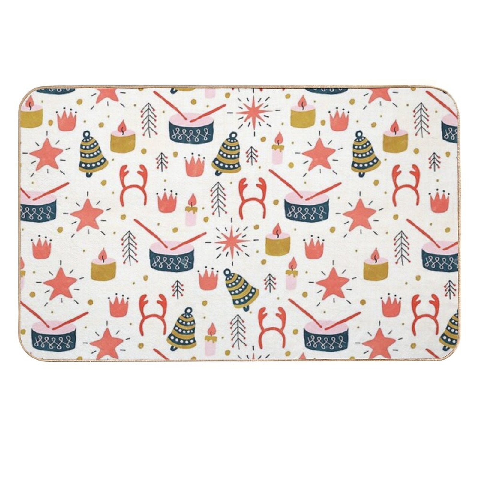 Christmas with Toys  Toxin-Free Bath Mat