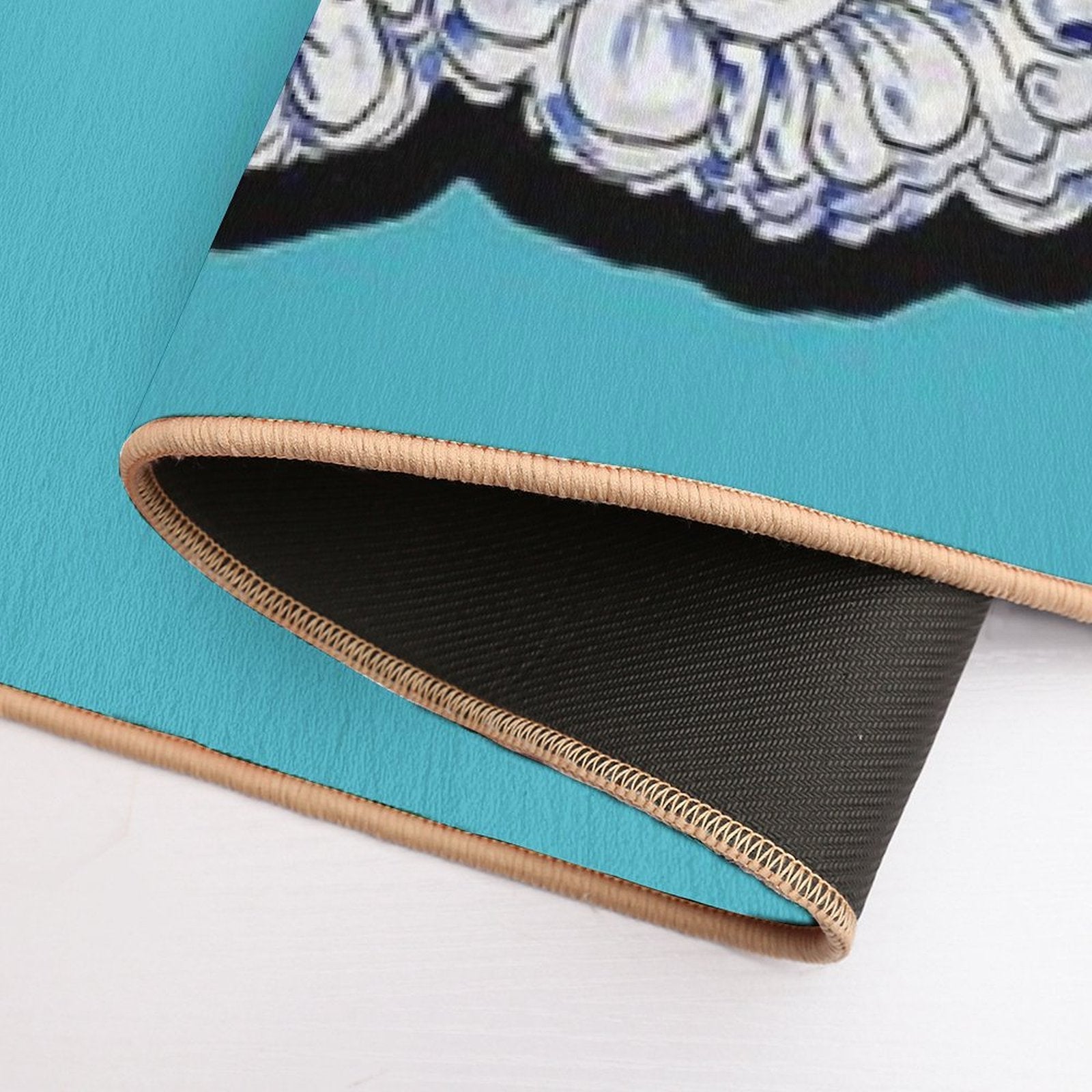 Mystic Weiner  Dirt-Trapping Bath Mat