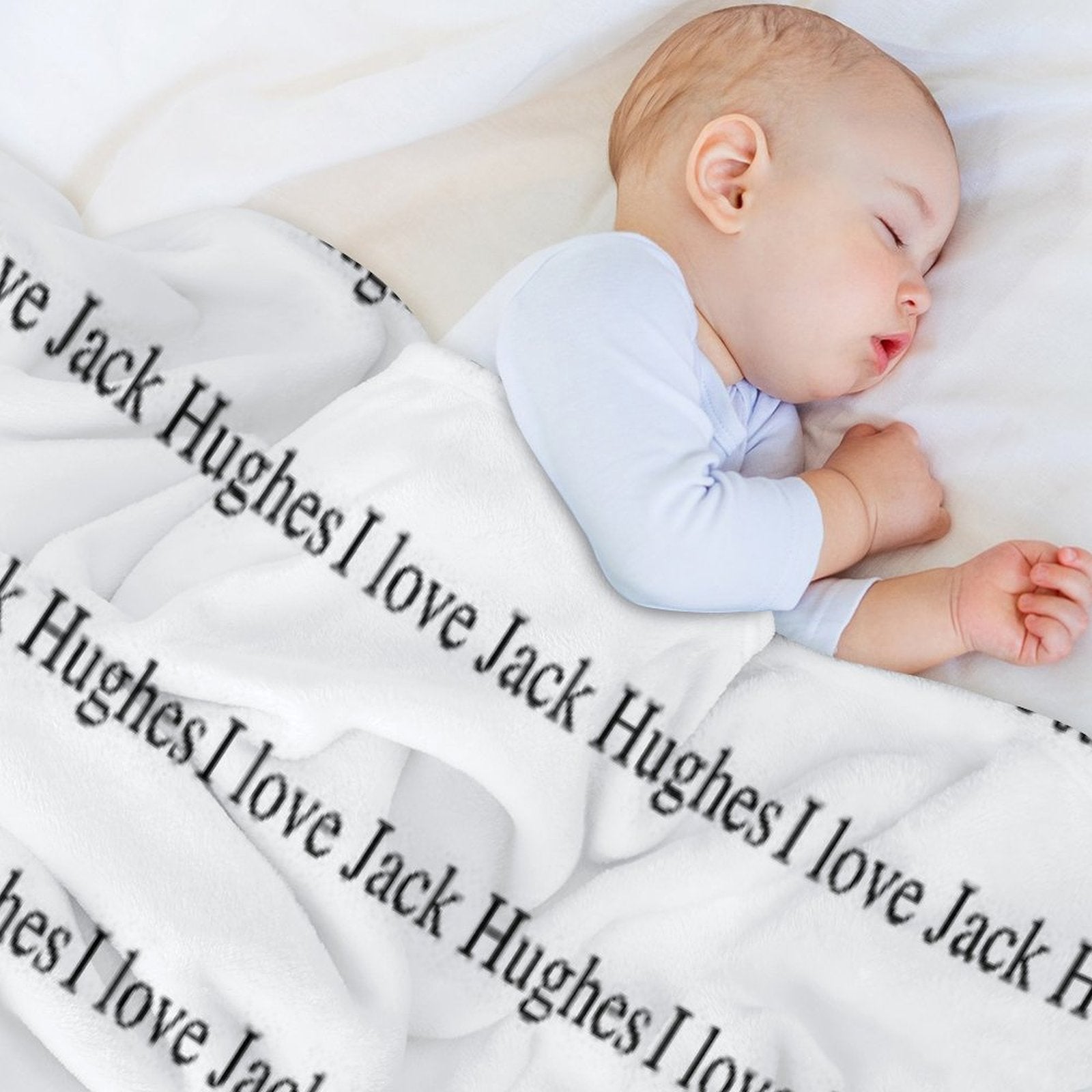 I Love Jack Hughes Multi-functional Throw Blanket