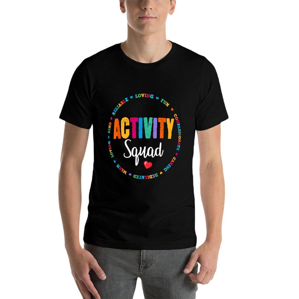 Activity Assistant Squad Team Professionals Week Director  Fade-proof Color T-Shirt