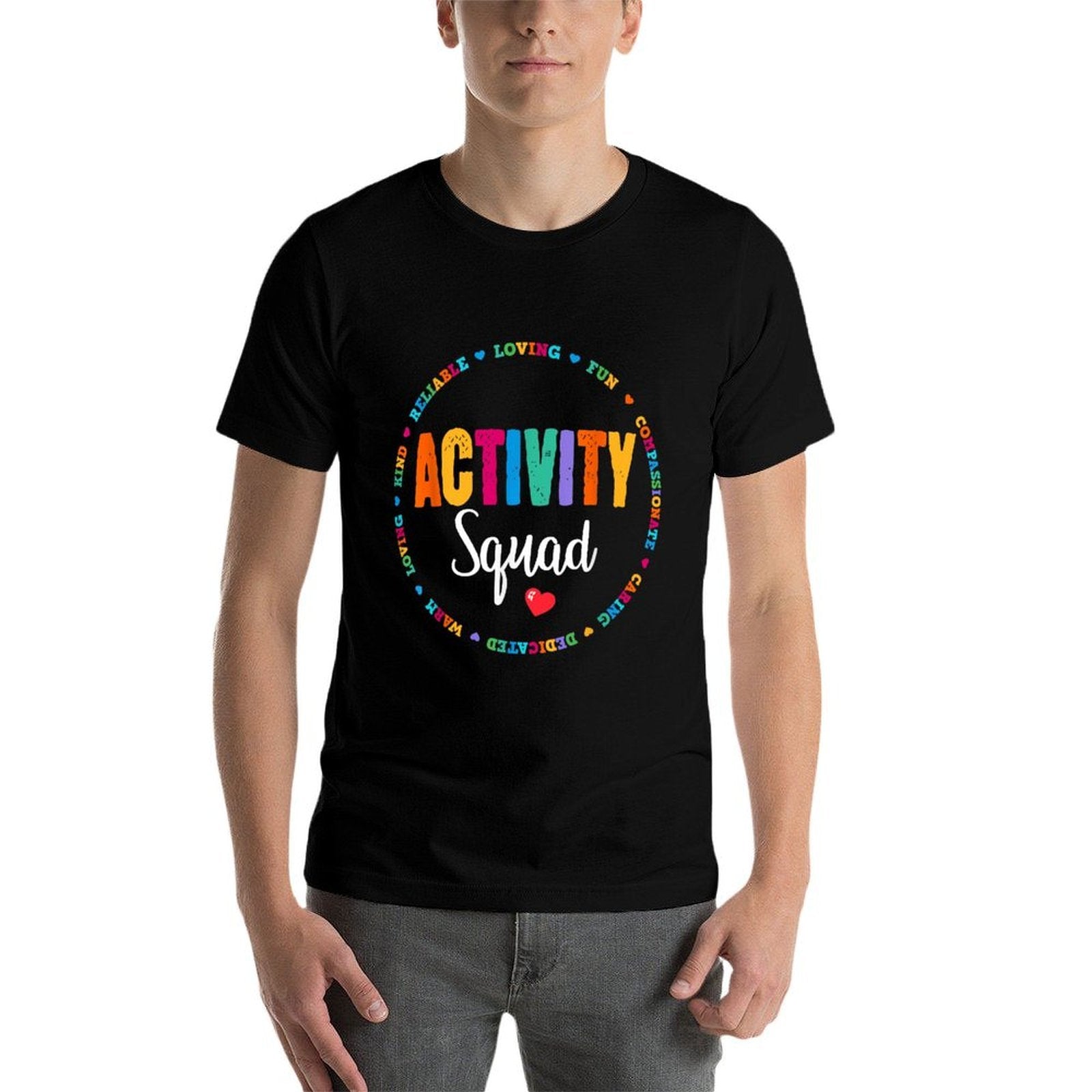 Activity Assistant Squad Team Professionals Week Director  Fade-proof Color T-Shirt