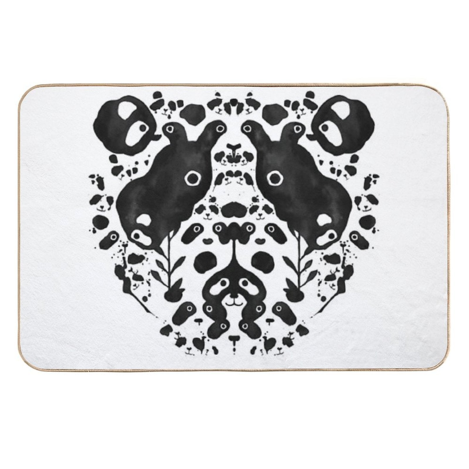 Bamboo Forest  Stain-Proof Bath Mat