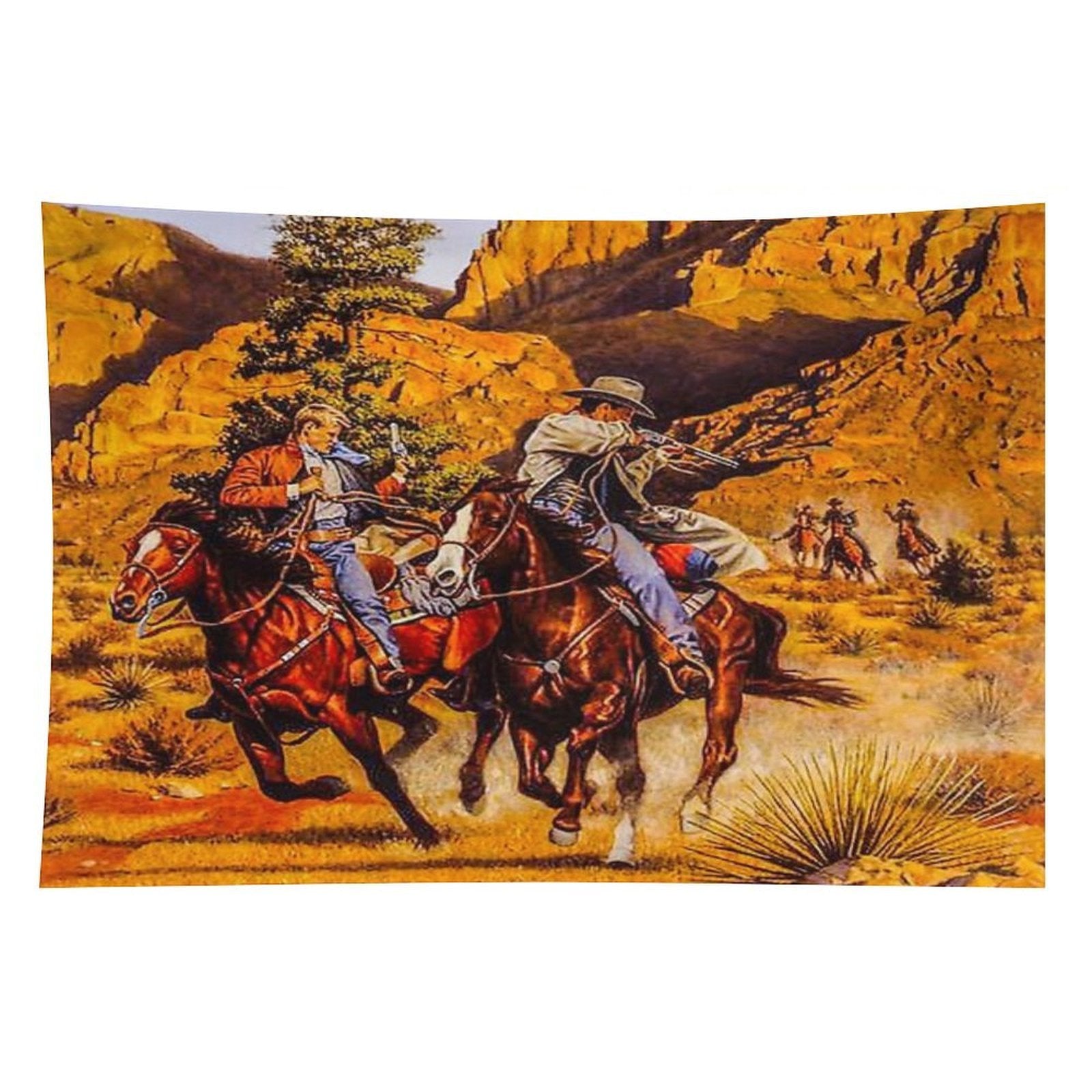 Fwc 5192 Old West Wild Cowboy Tapestry
