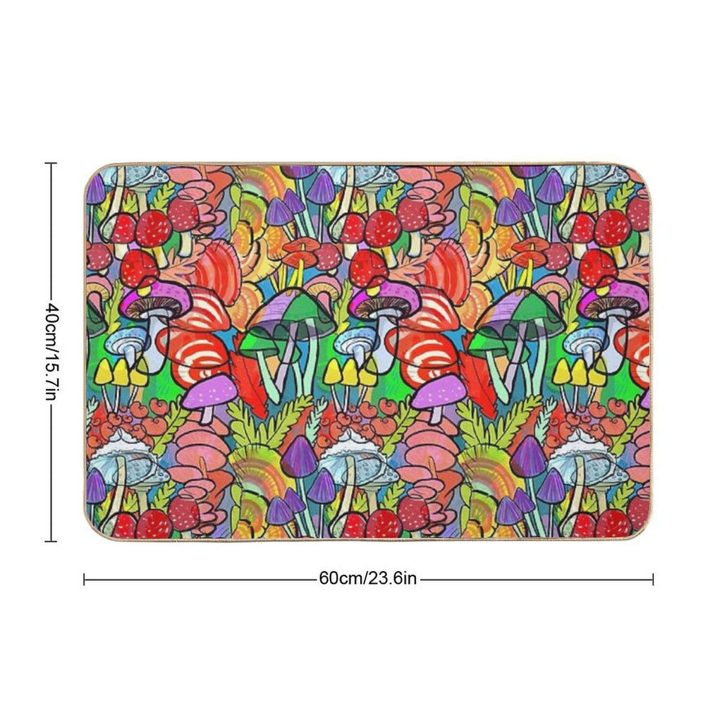 Overnight A Forest Appeared  Non-Slip Bath Mat