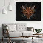 Fox Face Tapestry