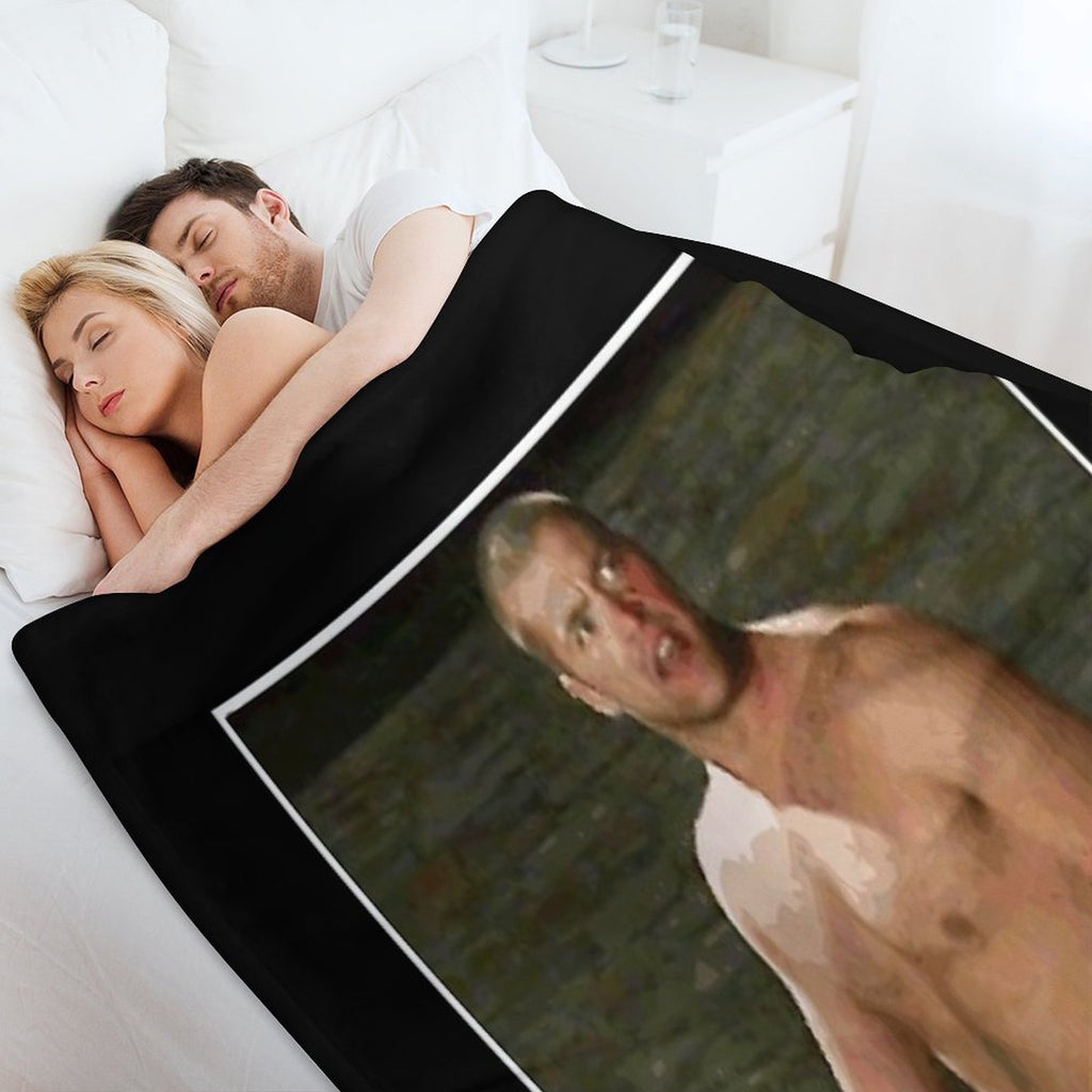 CT - MTV The Challenge Smash His Head And Eat It Wrinkle-free Throw Blanket