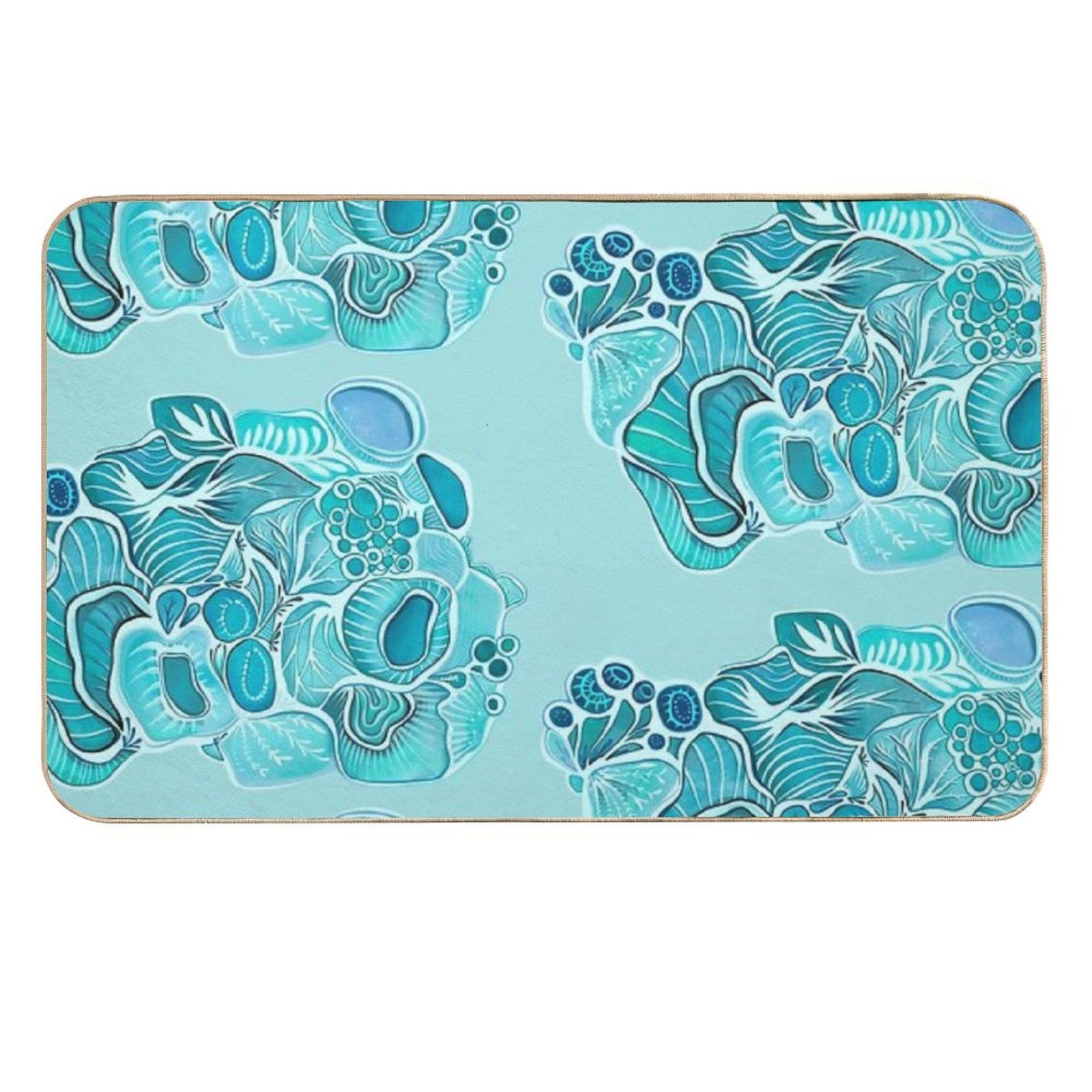 Undulate  Odorless Bath Mat
